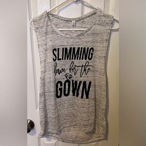 Bride workout top